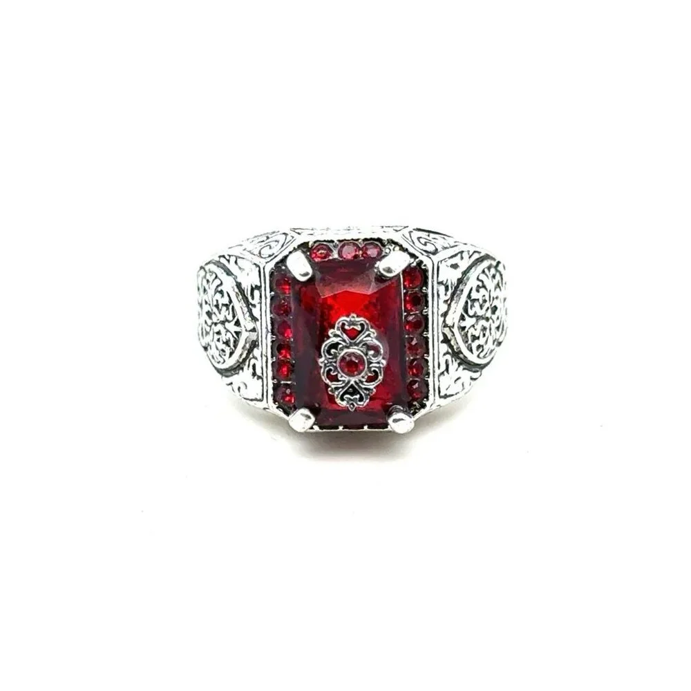 Red Stones Ring‎